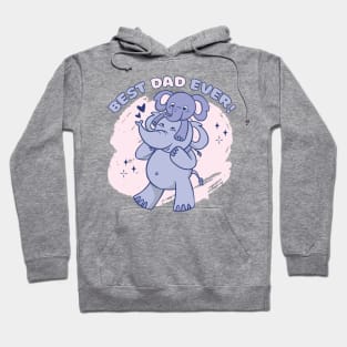 Best Dad Ever Elefants P Hoodie